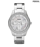 Fossil Stella Glossy Studded Bezel Watch