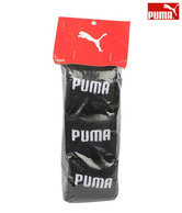 Puma Men's Sport 3 Pair Socks Set  (Black)