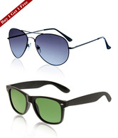 Just Colours Captivating Blue Sunglasses - Buy 1 Get 1 Free