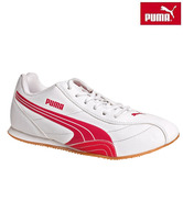 Puma Wirko Wn's Ind White & Dark Pink Lifestyle Shoes