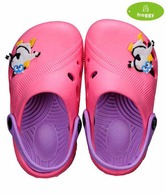 Froggy Funky Pink Clog Shoes
