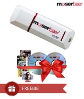 Moserbaer Knight 16GB Pen Drive ( 2 Hindi Movie VCD's Free)