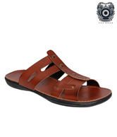 Roony Feisty Chestnut Brown Slippers