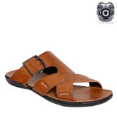 Roony Feisty Tan Slippers