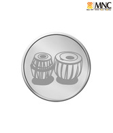MNC 100 Gm Melodic Tabla Silver Coin With 99.9% Purity