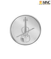 MNC 10 Gm Mellow Violin Silver Coin With 99.9% Purity