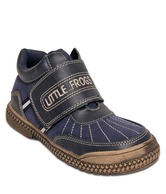 Little Frogs Navy Blue Ankle Length Shoes