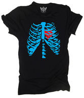 Unisopent Black Ribbs T-Shirt