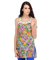 Yepme Lesa Multicolour  Floral Tunic Top