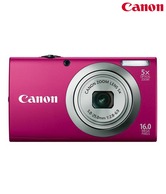 Canon Power Shot A 2300 16 MP Point & Shoot Digital Camera (Red)