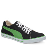 Puma Proactive Black & Green Sneakers