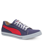 Puma Enthused Blue & Red Sneakers