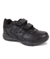 Lotto Organised Black School Shoes