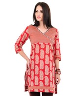 Yepme Reva Jaipuri Red Printed Kurti