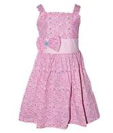 Kilkari Pink Girls Sleeveless Frock For Kids