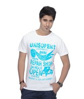 Unisopent Ucc Hangout White T-Shirt