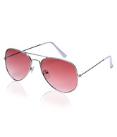 Gansta Pink Lens Aviator Sunglasses