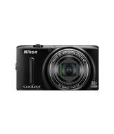 Nikon Coolpix S9500 18MP Point & Shoot Digital Camera (Black)