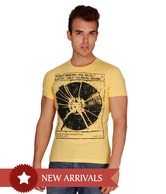 United Colors of Benetton Yellow  T Shirt
