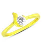 Jpearls CZ Studded Classy Ring