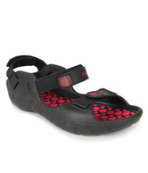 Reebok Enthused Black & Red Floaters