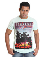 Globus Blue Printed T Shirt