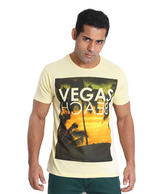 Globus Yellow Printed T Shirt