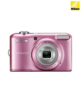 Nikon Coolpix L28 20.1MP Point & Shoot Digital Camera (Pink)