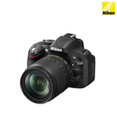 Nikon D5200 SLR (with AF-S 18-105 mm VR Kit Lens) (Black)