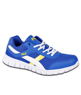 Fila Smart Navy Blue & Yellow Sports Shoes