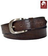 Espana Alluring Brown Cracked Finish Belt