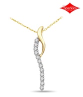 Sparkles Ornate Diamond Pendant