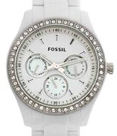Fossil Brilliant White Watch