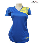Stag Blue Block T-Shirt