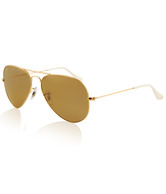 Ray-Ban Smart Golden Brown Aviators