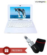 Wespro 10 Inch Mini Laptop (WIFI Connectivity)- With Free Sleeve & Optical Mouse