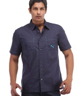 Puma Blue Men's Shirt