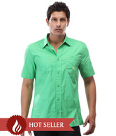 Puma Green Men's Shirt