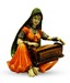 Earth Home Decor Rajasthani Musician With Harmonium