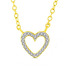Sparkles Heart Shaped Dazzling Diamond Pendant
