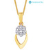 Nakshatra Incredible Diamond  Studded Gold Pendant