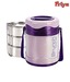 Priya Brunch Violet Tiffin Box With 3 Containers