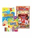 Gogo Kids Stripes And Colors Activity & Coloring Book Combo Pack (Pack of 2 sets)