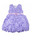 Little Kangaroos Purple Party Frock For Kids
