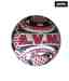 Avm Silver/Red Poison 4 Ply Football (Size 5)