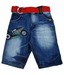 Ruff Blue Denim Capri & Belt