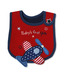 Baby Boo Bibs Red-Set Of 2