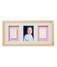 Baby Memory Prints Baby Trio Frame - Natural