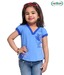 Catmoss Cute Blue Designer Top For Kids