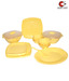 Crown Craft Yellow Dinner Set - 32 Pcs
